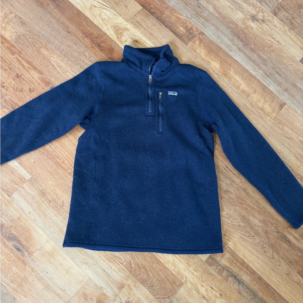 Patagonia Dark Blue Fleece Pullover